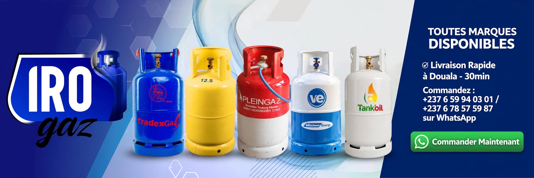 Irogaz site de vente de gaz